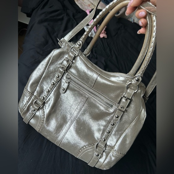 Metallic Coach bag - Picture 3 of 5
